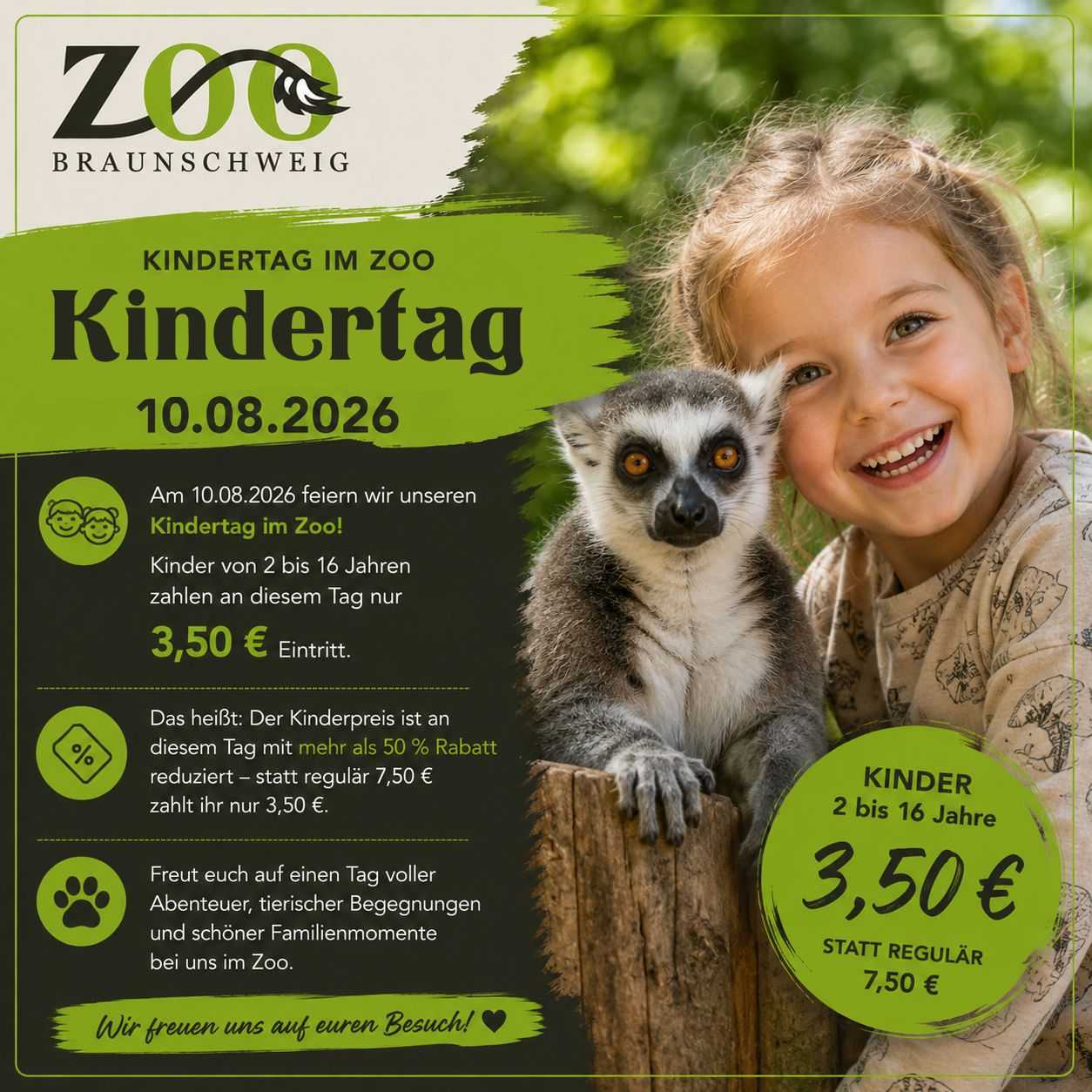 Kindertag im Zoo